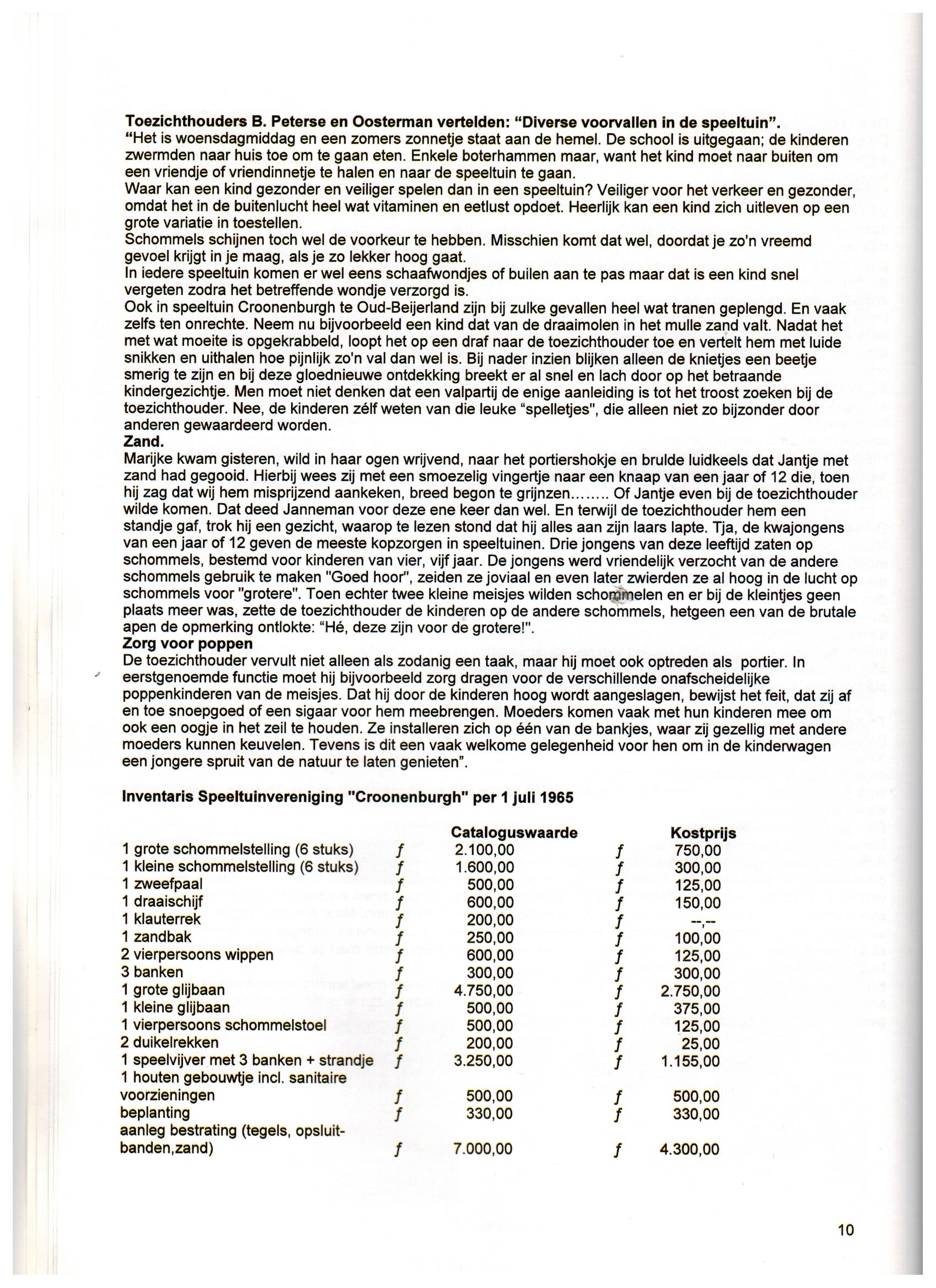 Speeltuinvereniging Speelvlucht bladzijde 11